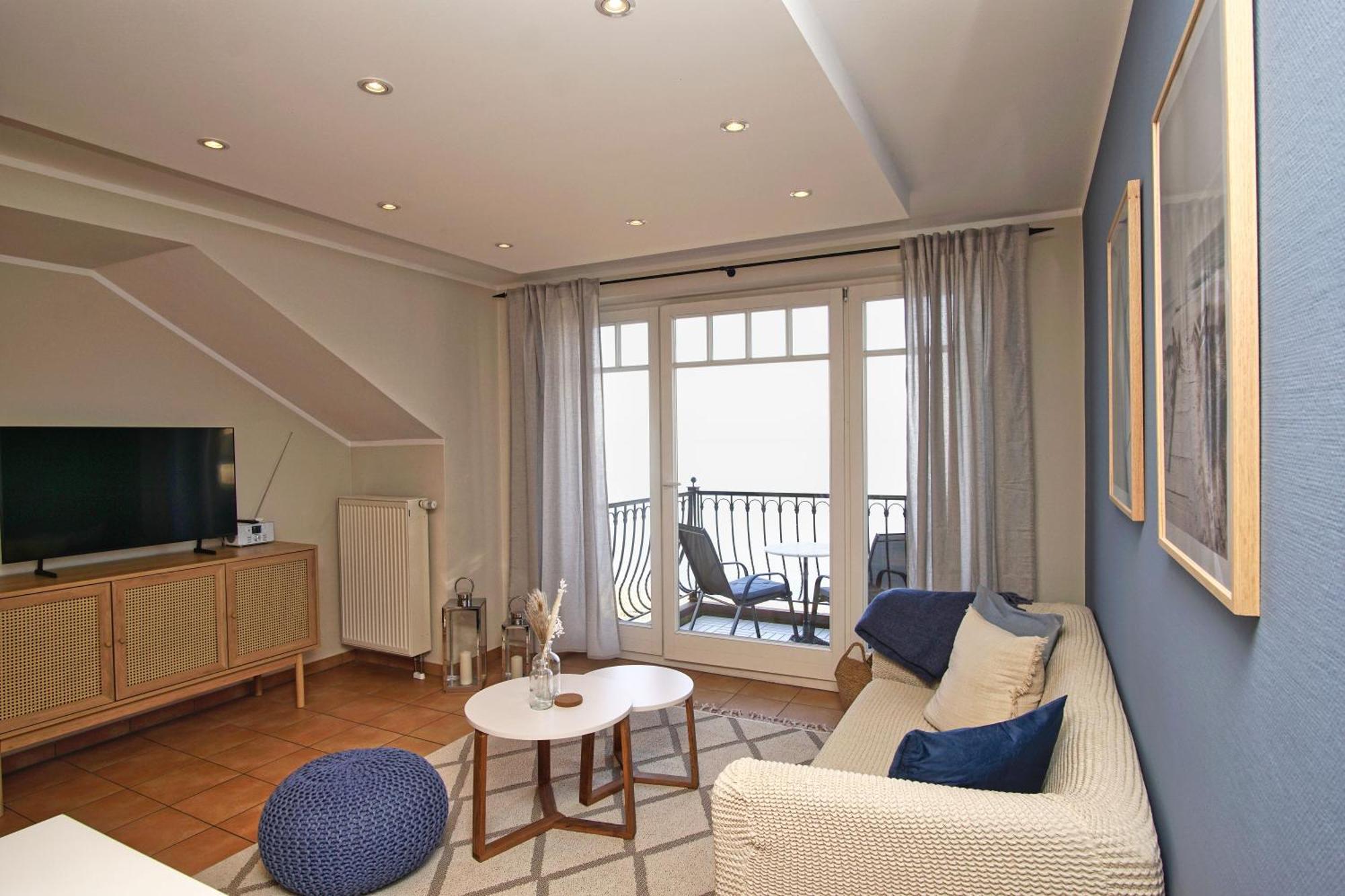 Ferienwohnung Mit Traumhaftem Meerblick - Haus Am Meer Fewo 10 Lohme Zewnętrze zdjęcie